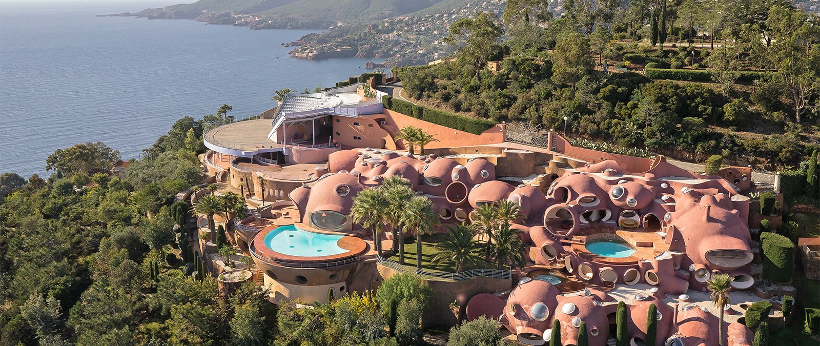 One of the world’s most exclusive homes: Le Palais Bulles (Bubble Palace) on the French Riviera