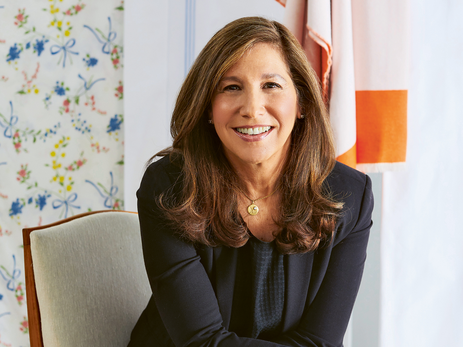 Portrait of Michelle Klein, global CEO of Pratesi