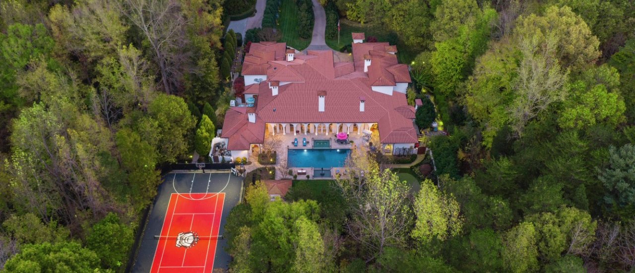 Mediterranean-Style Mansion in Charlotte, North Carolina