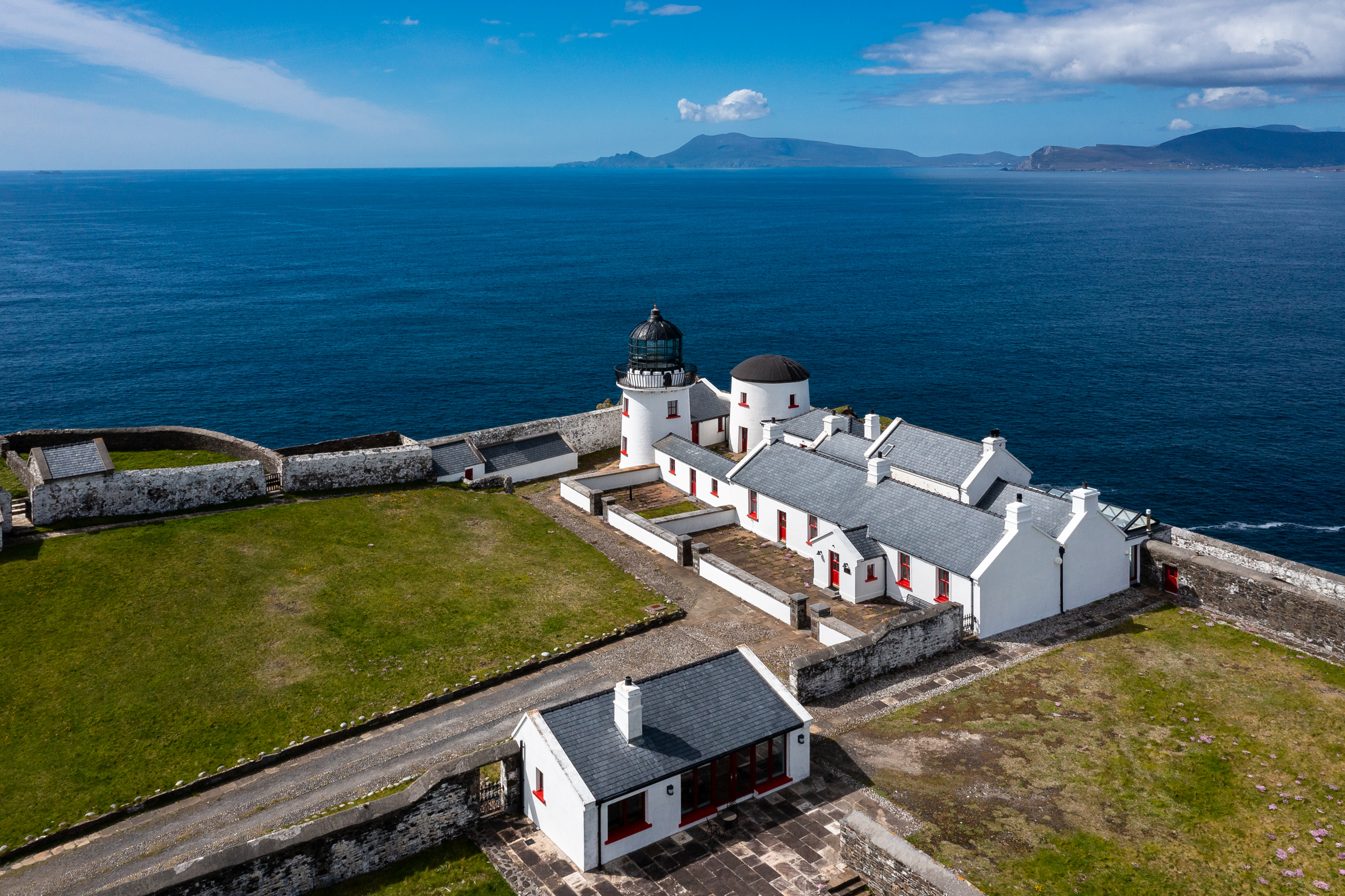 Lighthouse estate in Ireland